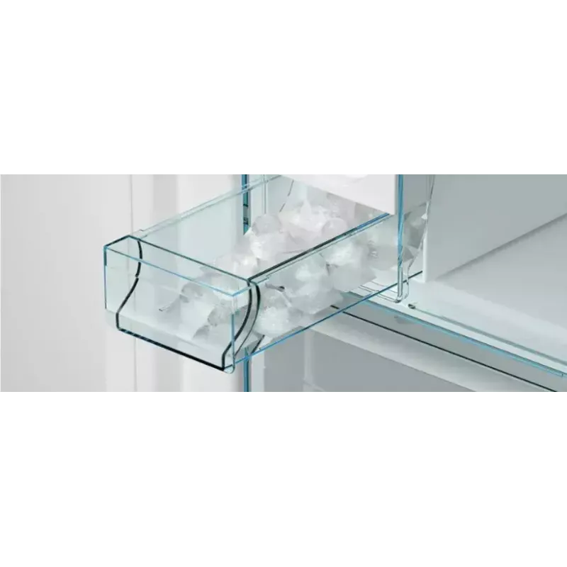 Congelador vertical Bosch Serie 6 GSN54AWDV — 328 L líquidos, NoFrost, FastFreeze, ecrã LED, branco