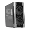 Caixa para PC IBOX Chiron ZH68 Gaming, ATX Midi-Tower, suporte EATX, preto, janela lateral, iluminação