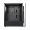 Caixa para PC IBOX Chiron ZH68 Gaming, ATX Midi-Tower, suporte EATX, preto, janela lateral, iluminação