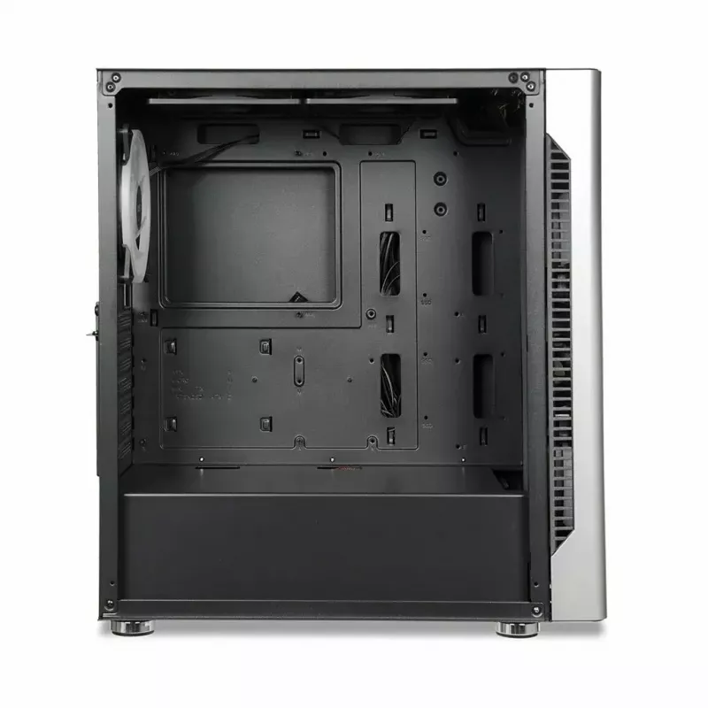 Caixa para PC IBOX Chiron ZH68 Gaming, ATX Midi-Tower, suporte EATX, preto, janela lateral, iluminação
