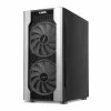 Caixa para PC IBOX Chiron ZH68 Gaming, ATX Midi-Tower, suporte EATX, preto, janela lateral, iluminação