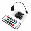 Caixa para PC IBOX Chiron ZH68 Gaming, ATX Midi-Tower, suporte EATX, preto, janela lateral, iluminação