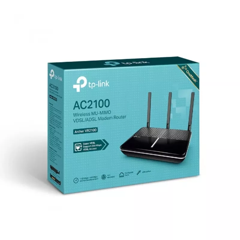 Router modem VDSL/ADSL TP-Link AC2100 Wireless MU-MIMO