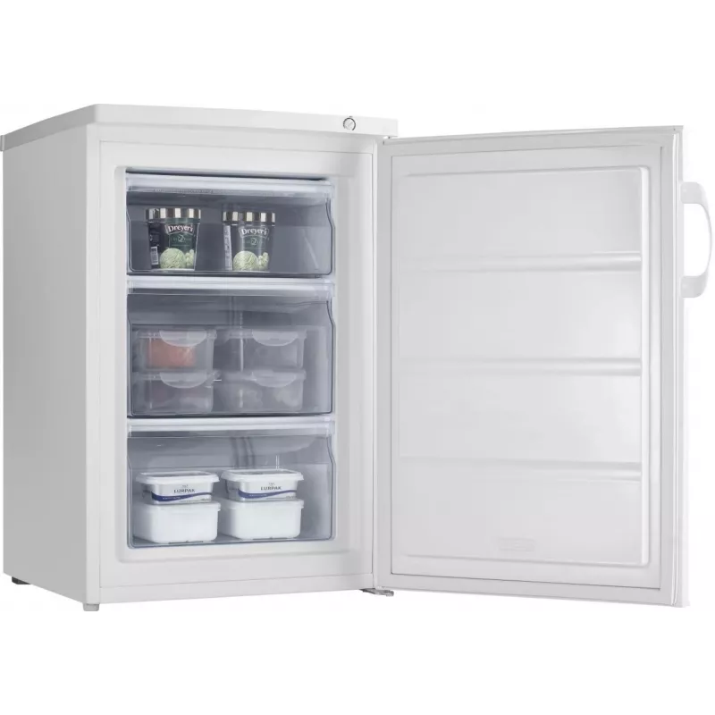 Arca vertical Gorenje F492PW — 82 L, branco, 4 estrelas, abertura à direita, 165 kWh/ano