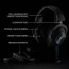 Headset gaming LOGITECH Pro X Wireless Lightspeed preto