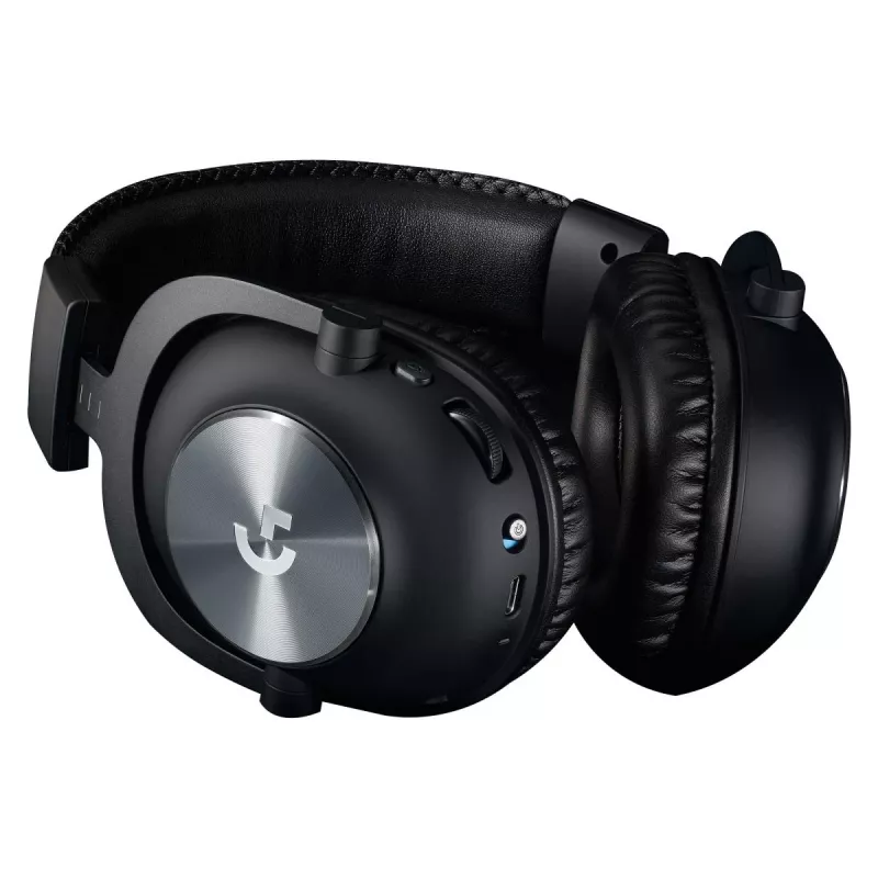 Headset gaming LOGITECH Pro X Wireless Lightspeed preto