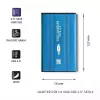 Adaptador para disco QOLTEC 51859 USB 3.0 para unidades SATA3 de 2,5