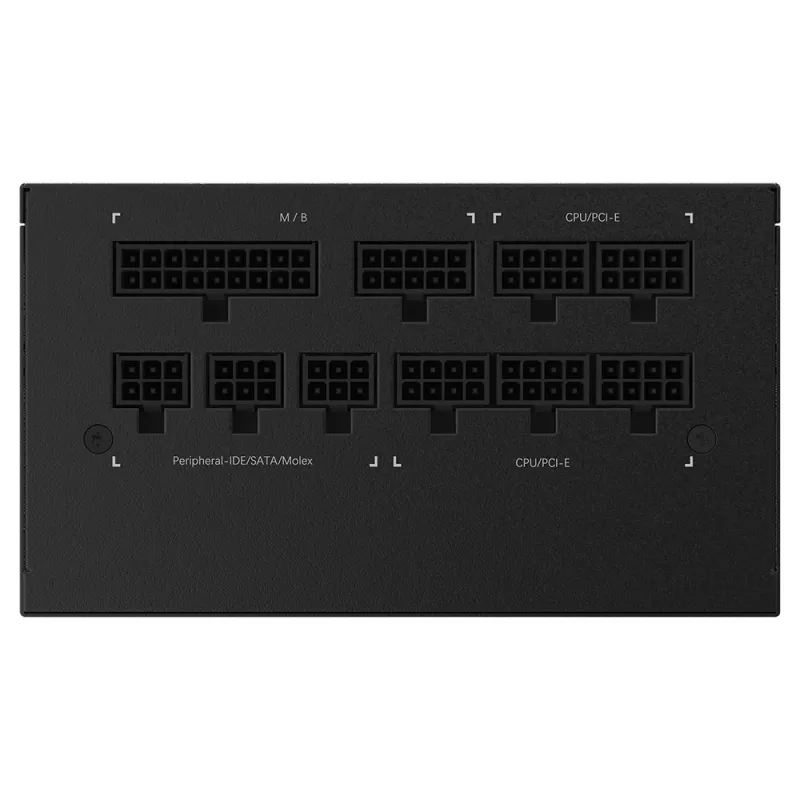 Fonte de alimentação Gigabyte P750GM 750 Watt eficiência 80 PLUS GOLD, PFC ativo, MTBF 100000 horas
