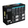 Fonte de alimentação IBOX iBox Aurora 500 W 20+4 Pin ATX, ventoinha de 140 mm, branca