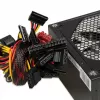 Fonte de alimentação IBOX iBox Aurora 500 W 20+4 Pin ATX, ventoinha de 140 mm, branca