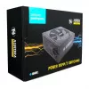 Fonte de alimentação IBOX iBox Aurora 500 W 20+4 Pin ATX, ventoinha de 140 mm, branca