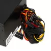 Fonte de alimentação IBOX iBox Aurora 600 W 20+4-Pin-ATX, ventoinha de 140 mm, caixa metálica, preta