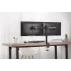 Suporte de monitor universal com braçadeira DIGITUS 17-32in 2x 8kg (máx.) preto