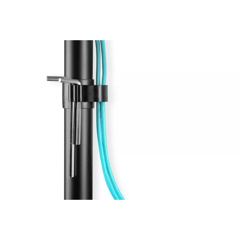 Suporte de monitor universal de coluna DIGITUS 17-32in 8 Kg (máx.) preto
