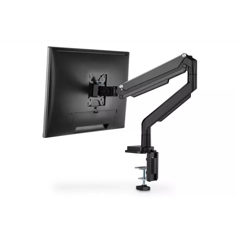 Suporte de monitor universal com braçadeira e mola a gás DIGITUS 17-32in 9kg