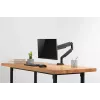 Suporte de monitor universal com braçadeira e mola a gás DIGITUS 17-32in 9kg