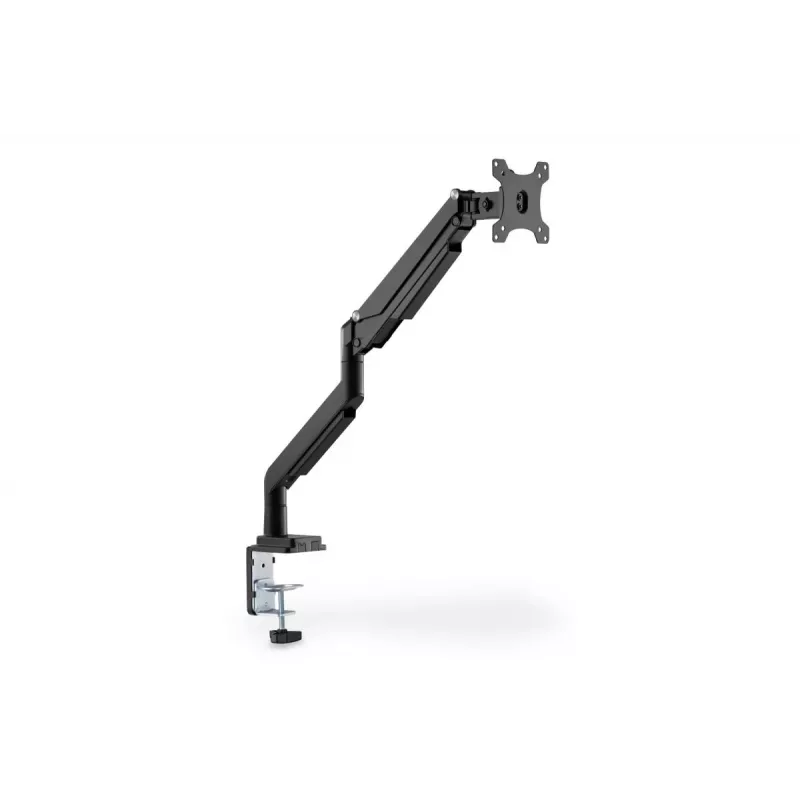 Suporte de monitor universal com braçadeira e mola a gás DIGITUS 17-32in 9kg