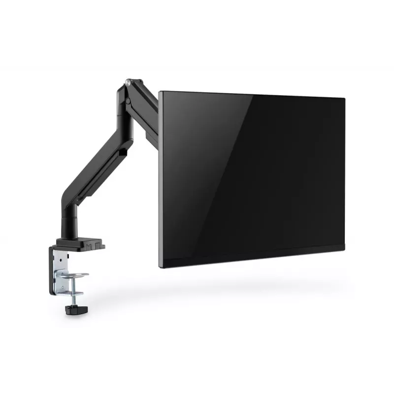 Suporte de monitor universal com braçadeira e mola a gás DIGITUS 17-32in 9kg