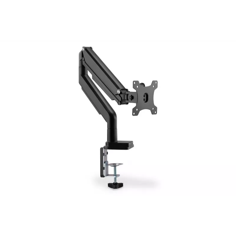 Suporte de monitor universal com braçadeira e mola a gás DIGITUS 17-32in 9kg