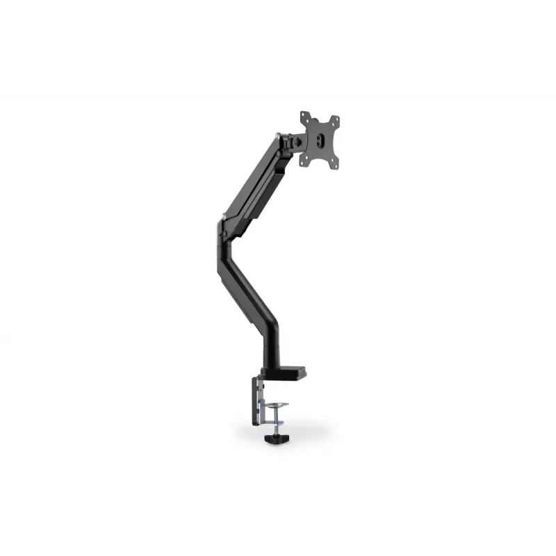 Suporte de monitor universal com braçadeira e mola a gás DIGITUS 17-32in 9kg