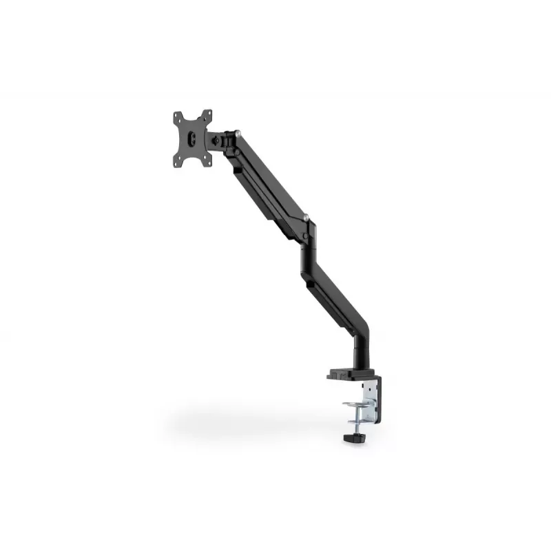 Suporte de monitor universal com braçadeira e mola a gás DIGITUS 17-32in 9kg