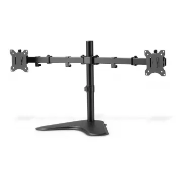 Suporte de monitor duplo universal DIGITUS 17–32 polegadas 2x 8 kg (máx.) preto