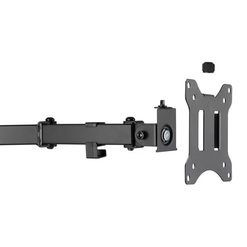 Suporte de monitor duplo universal DIGITUS 17–32 polegadas 2x 8 kg (máx.) preto