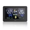 Estação meteorológica a pilhas Hama Premium Black 00186380