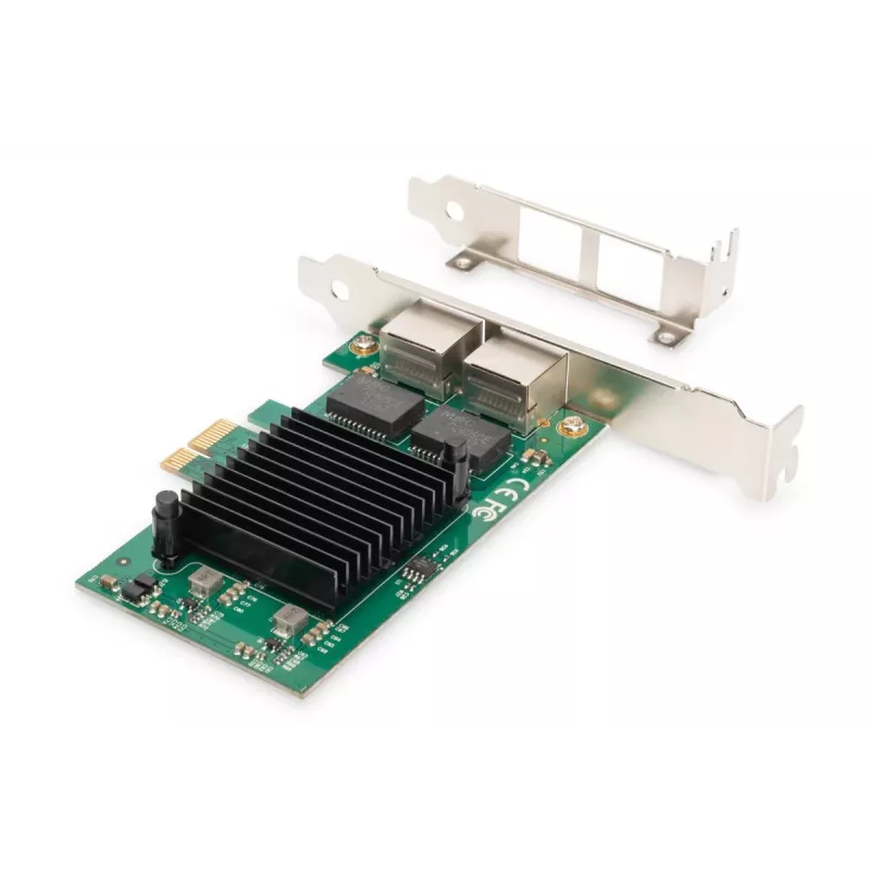 Placa Ethernet PCI Express Digitus DN-10132 2 portas