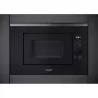 Micro-ondas com grelhador de encastrar WHIRLPOOL WMF201G, 800 W, 20 L, aço inoxidável/preto