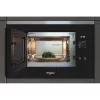 Micro-ondas com grelhador de encastrar WHIRLPOOL WMF201G, 800 W, 20 L, aço inoxidável/preto