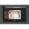 Micro-ondas com grelhador de encastrar WHIRLPOOL WMF201G, 800 W, 20 L, aço inoxidável/preto