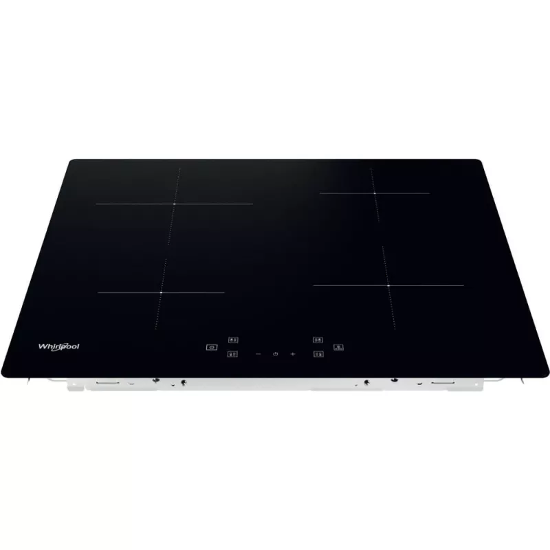 Placa de indução de encastrar Whirlpool WS Q4860 NE preta 60 cm 4 zona(s) de cozinhar
