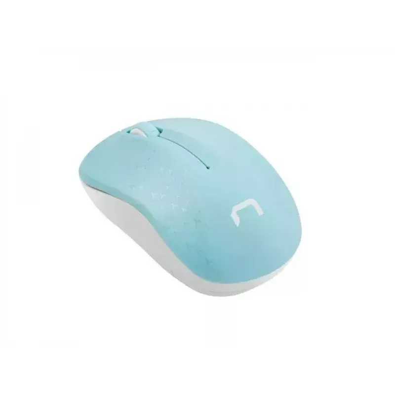 Rato NATEC Toucan Wireless 1600dpi ótico branco azul