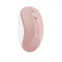 Rato ótico Wireless RF NATEC Toucan Office — ambidestro, 1600 DPI, 3 botões, roda, branco/rosa