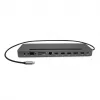 Docking station ergonómica USB-C de metal i-tec 4K 3x ecrã + Power Delivery 85 W