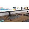 Docking station ergonómica USB-C de metal i-tec 4K 3x ecrã + Power Delivery 85 W