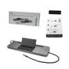 Docking station ergonómica USB-C de metal i-tec 4K 3x ecrã + Power Delivery 85 W