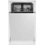 Máquina de lavar loiça de encastrar BEKO DIS35026 — estreita 45 cm, 10 conjuntos de louça, 48 dB, 5 programas, classe energética E