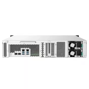 QNAP TS-832PXU-RP NAS Rack (2U) Annapurna Labs AL324 4 GB DDR4 0 TB QNAP Turbo System preto