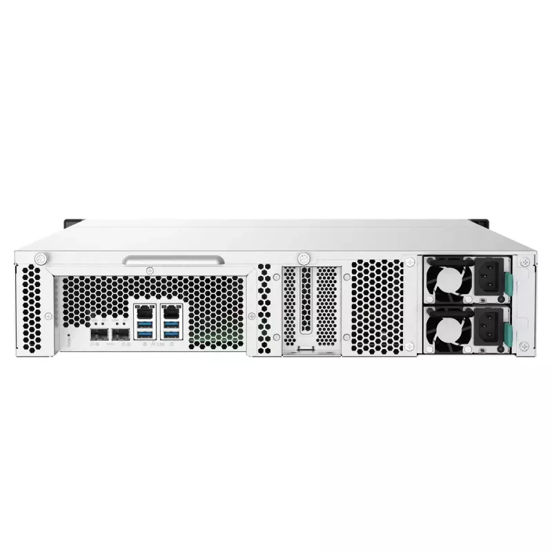 QNAP TS-832PXU-RP NAS Rack (2U) Annapurna Labs AL324 4 GB DDR4 0 TB QNAP Turbo System preto