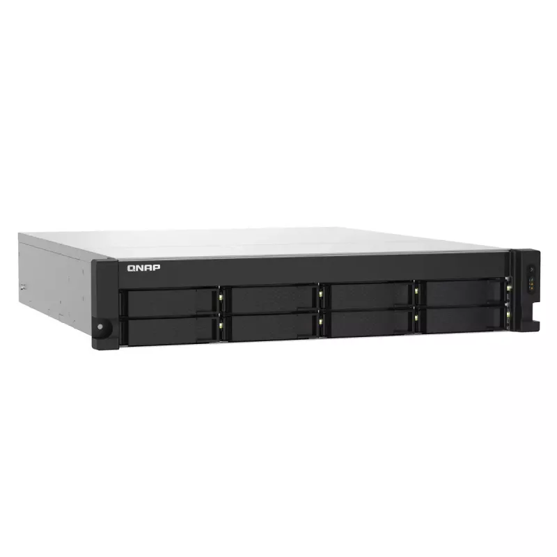 QNAP TS-832PXU-RP NAS Rack (2U) Annapurna Labs AL324 4 GB DDR4 0 TB QNAP Turbo System preto