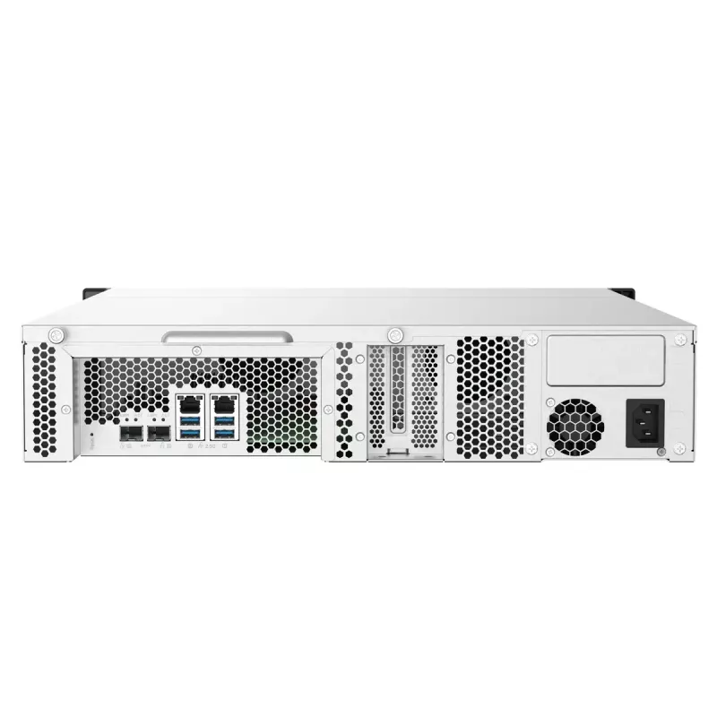 QNAP TS-832PXU NAS Rack (2U) Annapurna Labs AL324 4 GB DDR4 0 TB QNAP Turbo System alumínio, preto