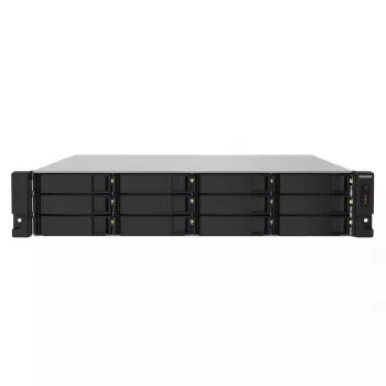 QNAP TS-1232PXU-RP NAS Rack (2U) Annapurna Labs AL324 4 GB DDR4 0 TB QNAP QTS preto