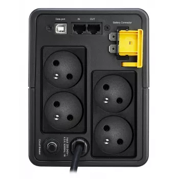APC Back-UPS, 950VA, torre, 230V, 4x tomadas CEE 7/5 French Schuko, AVR