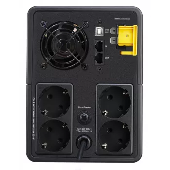 APC Back-UPS, 1600VA, torre, 230V, 4x tomadas CEE 7/7 Schuko, AVR
