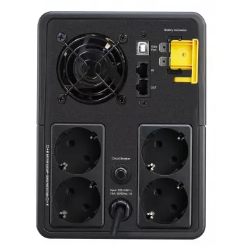 APC Back-UPS, 2200VA, torre, 230V, 4x tomadas CEE 7/7 Schuko, AVR