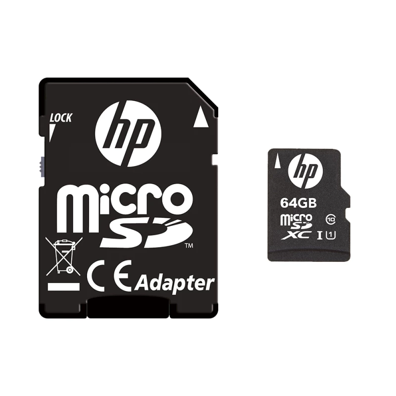 Cartão de memória HP SDU64GBXC10HP-EF 64 GB MicroSDXC UHS-I Classe 10