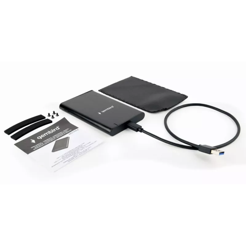Caixa externa GEMBIRD USB 3.1 SATA 2,5