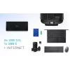 Docking station i-tec USB-C Quattro Display com Power Delivery 85 W